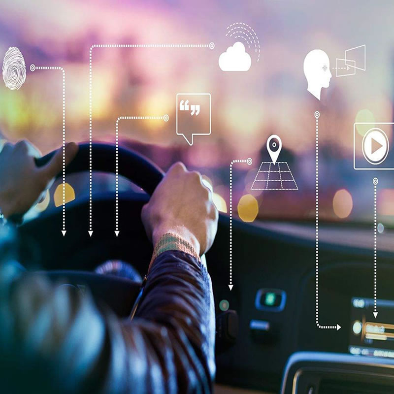 الاستشعار الرئيسي على السيارة.