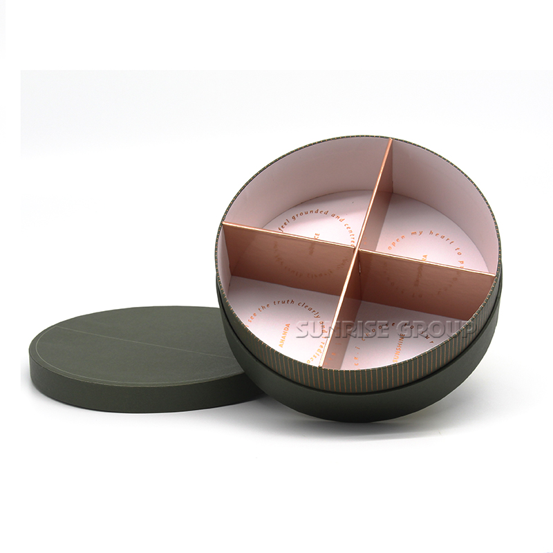 فاخر فاخر مخصص غطاء قبالة التخزين الحلوى هدية مربع