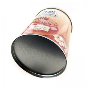 OEM مخصصة معدنية مستديرة كوكي البسكويت القصدير مربع للتغليف