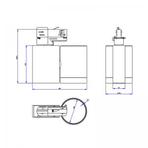 7W-50W UL مصدّق عاكس Dimmable يقود بقعة إضاءة أبيض داخليّ إنارة