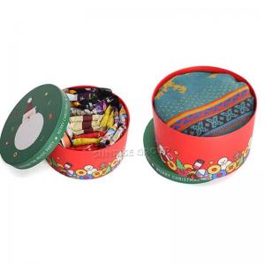 حسب الطلب صغيرة الحجم هدية مربع من الورق المقوى التعبئة والتغليف لعيد الميلاد