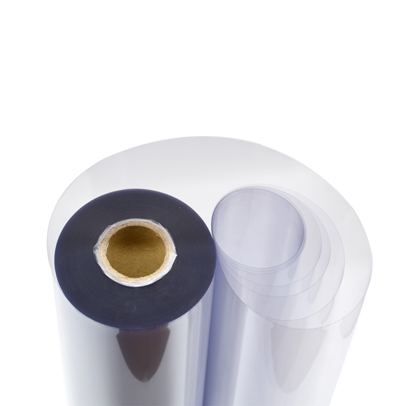 شفافة الغذاء الصف 0.5mm البلاستيك PVC نفطة حزمة فيلم لفة