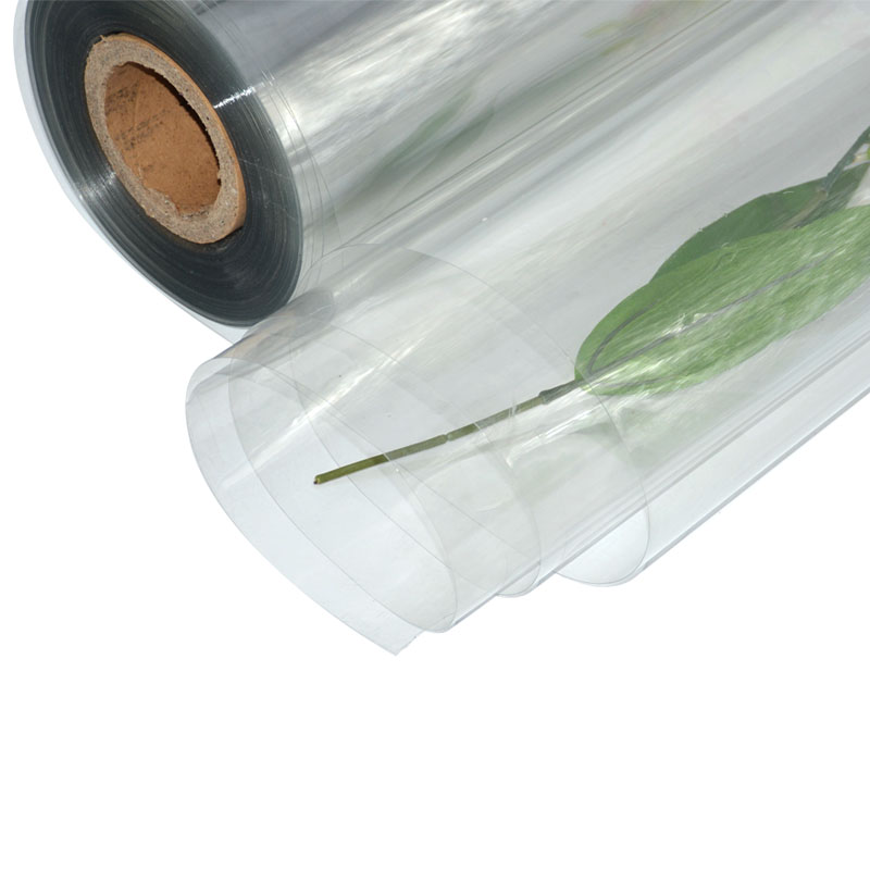 مكافحة الضباب جامدة شفافة 0.4 مم القابلة للتحلل بالحرارة سعر لفة لفة ورقة البلاستيك PET