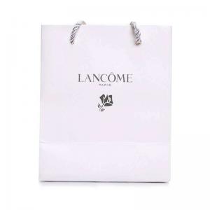 مات مغلفة الذهب احباط أكياس ورق الفن مع الشعار الخاص