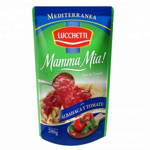 جولة واحدة أسفل كيس قائم على شبكة الإنترنت لتناول القهوة الشاي أغذية الحيوانات الأليفة والبذور التعبئة والتغليف