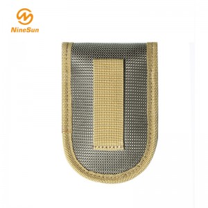 النايلون الأخضر الأخضر الطي سكين غمد NineSan