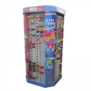 نظارات مخصصة عرض الرف / الطابق حامل / عرض الكرتون عرض هوك