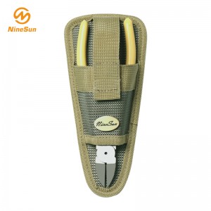 أخضر ذو طيات & حامل الحقيبة أداة