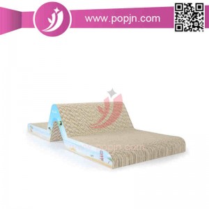 الحيوانات الأليفة خدش حزمة المموج القط الكرتون المموج / القط الخدش مجلس أرفق النعناع البري