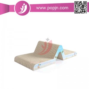 الحيوانات الأليفة خدش حزمة المموج القط الكرتون المموج / القط الخدش مجلس أرفق النعناع البري