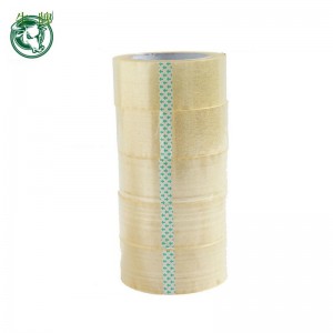 أصفر لون كامد ختم شريط لاصق لشريط يوميّ