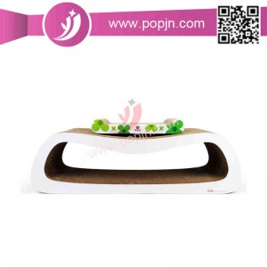 الحيوانات الأليفة السرير الكرتون المموج خدش القط