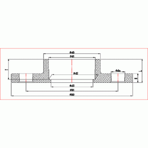 UPVC قطعة واحدة شفة