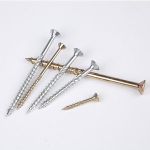 CSK مزدوجة رئيس المسمار البناء الخشب ، اللوح اللوح ، نوع 17 قطع ، عطلة توركس