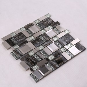 الجملة العتيقة الفسيفساء المغربية المختلطة احباط مطلي الزجاج بلاط الجدار الديكور