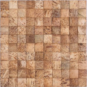 التصميم الإبداعي الطبيعية جوز الهند شل فسيفساء بلاط الديكور الجدار