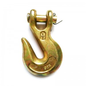 الولايات المتحدة نوع مزورة الأصفر الزنك G80 Clevis Grab Hook