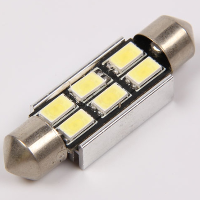 في canbus خطأ 5630 6smd 36mm 39mm 42mm c5w أدى ضوء لمبات الإكليل