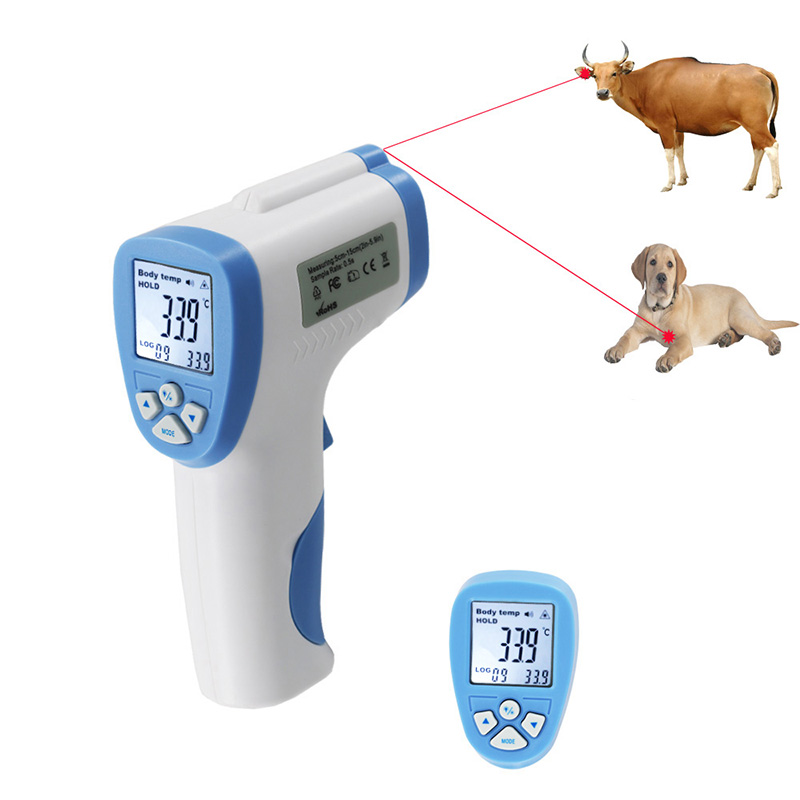 تستخدم عادة ترمومتر الحيوان المحمولة لقياس ميزان حرارة الجسم الحيواني