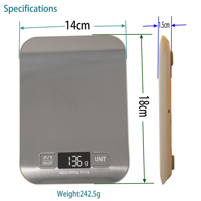 وزن الجسم المهني المقاييس لقياس في المنزل والمطبخ
