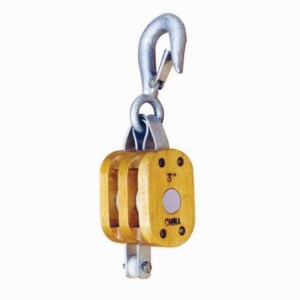 الخشب العادي بلوك مزدوج مع هوك