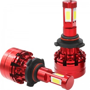 40 واط 6000LM السوبر مشرق السيارات cob HB4 9006 في canbus أدى المصباح 9006 الصمام المصابيح الأمامية سيارة أدى الضباب الضوء