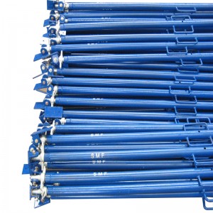 السقالات الجدار دفع سحب الدعامة الزرقاء