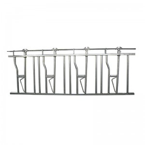 المجلفن الماشية Headlock الماشية لوحة مزرعة السور