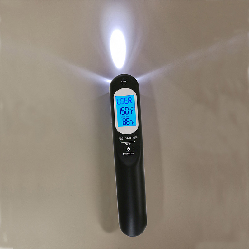 نوعية المنتجات الصينية الجديدة مطبخ الطبخ الغذاء صوت ميزان الحرارة الرقمي مع مصباح يدوي و USB