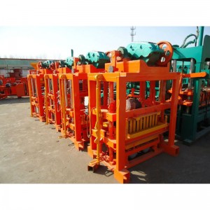 QTJ4-40B2 دليل قالب من الطوب أجوف ملموسة