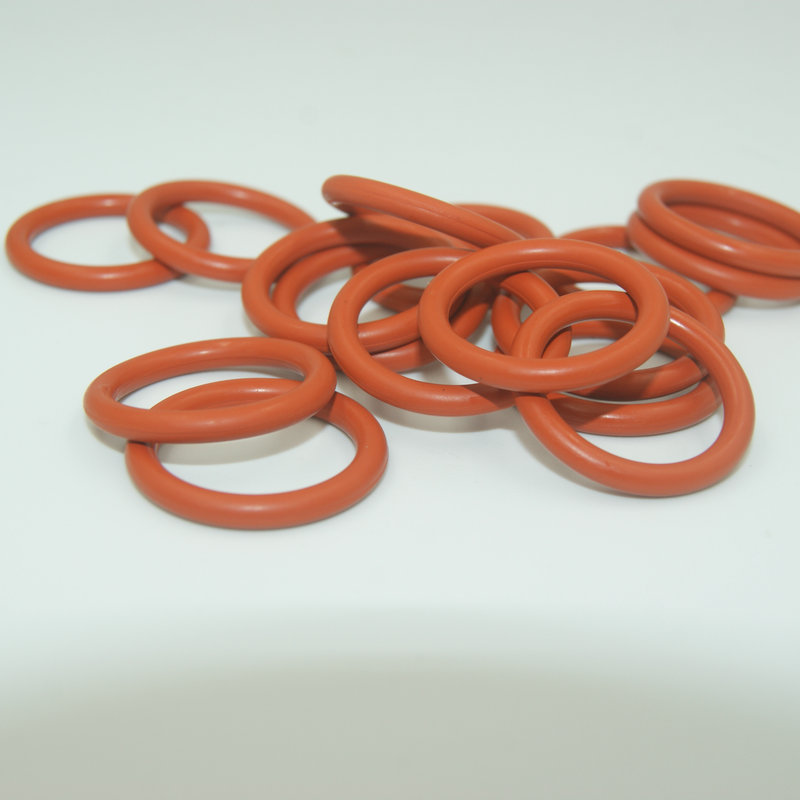 مقاومة للحرارة اللون الأحمر FKM المطاط O-Ring لمحركات السيارات