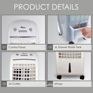 iFan -PowerPac جهاز تبريد الهواء التبخيري (IF7310) أجهزة مخزون (مخزون متوفر)