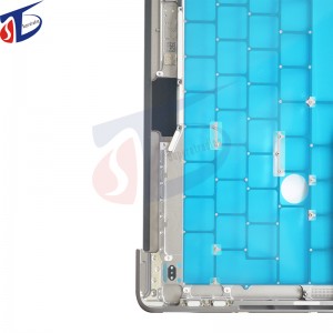 المملكة المتحدة رمادي لوحة المفاتيح تغطية حالة ل ماك بوك برو ريتنا 13 \ 