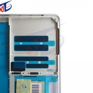 US كمبيوتر محمول حالة لوحة المفاتيح الفضية غطاء لماك بوك برو الشبكية 13