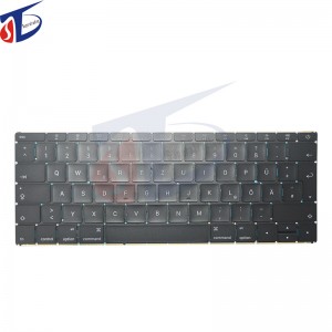 Brand New Keyboard with Arabic, German.French, Spain, Switzerland, Italy, Norway for Apple Macbook Pro Retina 12\'\' A1534