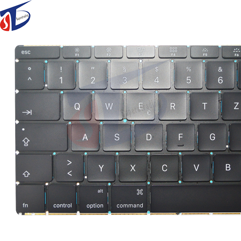 a1534 استبدال لوحة المفاتيح الألمانية دون الخلفية للحصول على ماك بوك ريتنا  12  '' a1534 2015 لوحة المفاتيح