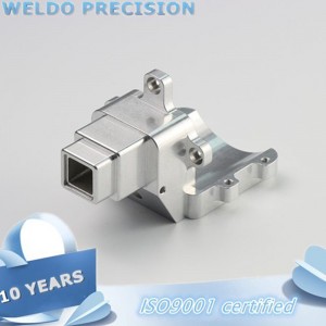 أجزاء cnc مخصصة الدقة بالقطع الألومنيوم مع الرمل وأكسيد