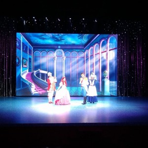 HD عرض الفيديو أدى الشاشة أدى عرض داخلي كامل اللون للقوى الخمس في المعرض