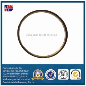 التصنيع باستخدام الحاسب الآلي تحول طحن قطع معدنية مستديرة