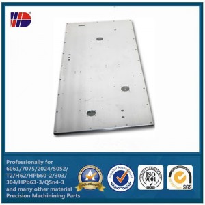 كبيرة الحجم لوحة الألومنيوم جيد إنهاء التصنيع باستخدام الحاسب الآلي وتصنيع الآلات أجزاء تصنيع الخدمة