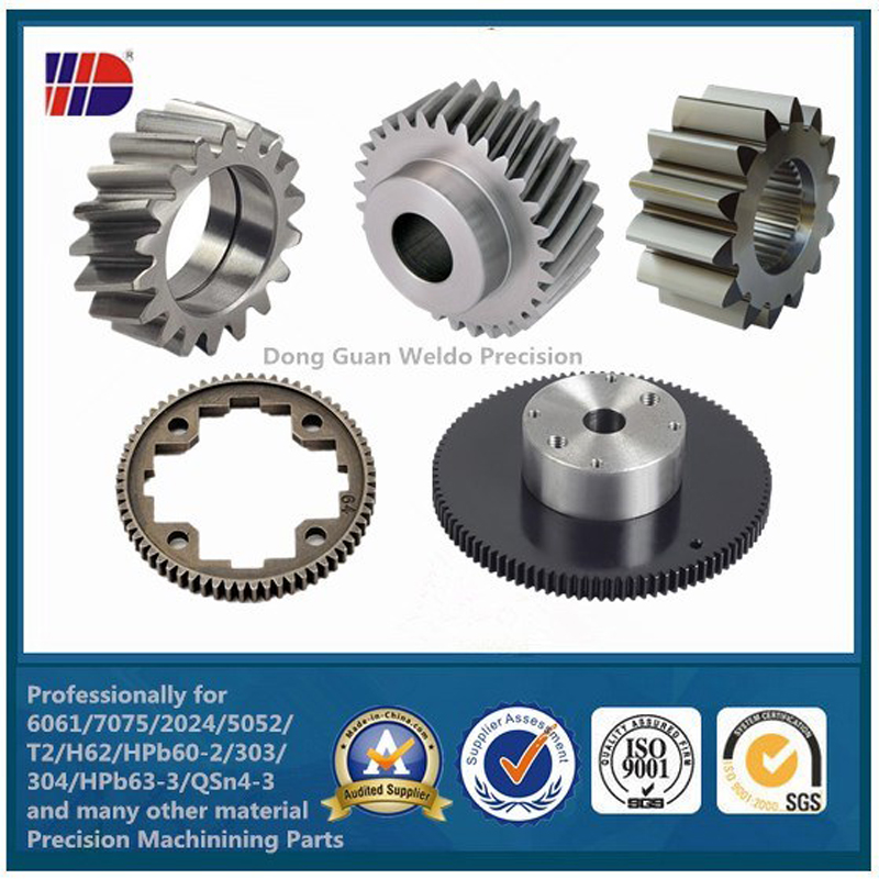 الدقة الفولاذ المقاوم للصدأ / الصلب المعادن CNC تحول أجزاء والعتاد جيم