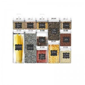 12 قطعة حفظ الأغذية القابلة لإعادة الاستخدام البلاستيك محكم تخزين الأغذية مجموعة الحاويات