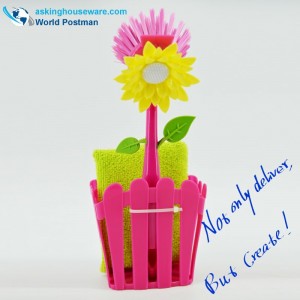 مجموعة تنظيف وتجميع دكان المطبخ من اكبراند مع المصاصين ومسحوق الإسفنج