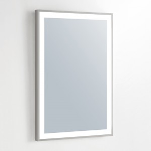 الاتحاد الأوروبي والولايات المتحدة الأمريكية الفاخرة LED المضاءة الخلفية الحمام مرآة ENE-AL-108