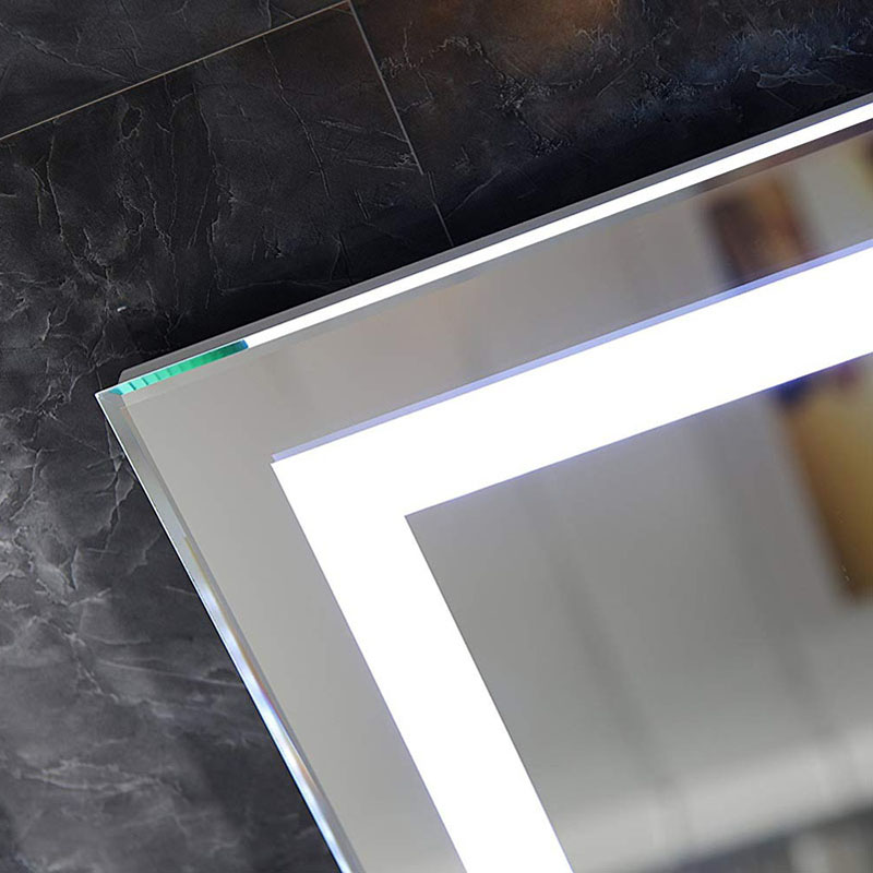الاتحاد الأوروبي والولايات المتحدة الأمريكية ترف الصمام مضيئة المضاء الخلفية مرآة الحمام ENE-AL-101