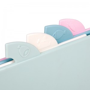 30 * 22.5 * 0.5 سم قطع من البلاستيك الخضار قطع المجلس 4 قطع مع حامل