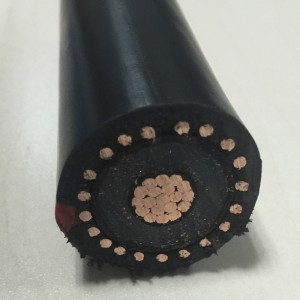 22kv Xlpe Al / Cu Core XLPE معزول كابل الطاقة مع موصل متحدة المركز