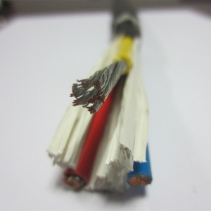 كابل الجهد المنخفض الانقسام المركزة 8 / 2AWG مع PVC العزل