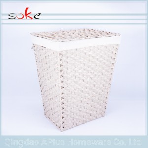 حديثا ممتاز الجودة pe الروطان اليدوية المنسوجة بن التخزين