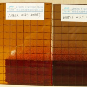 واضح و TECTED WIRED الزجاج